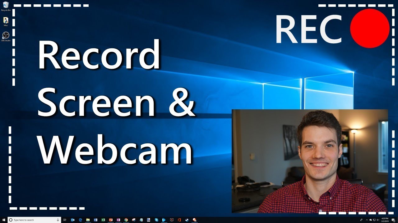 How to Record your Computer Screen and Webcam